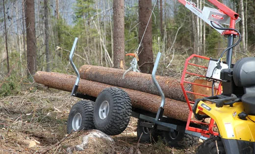 Metsäkärryt ja tarvikkeet